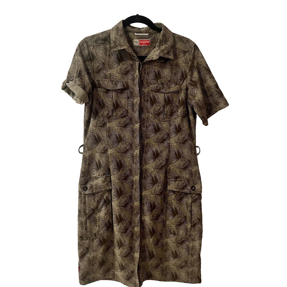 Craghoppers Savannah Dress Insect Shield Womens 10 Green Gorp Granola Girl